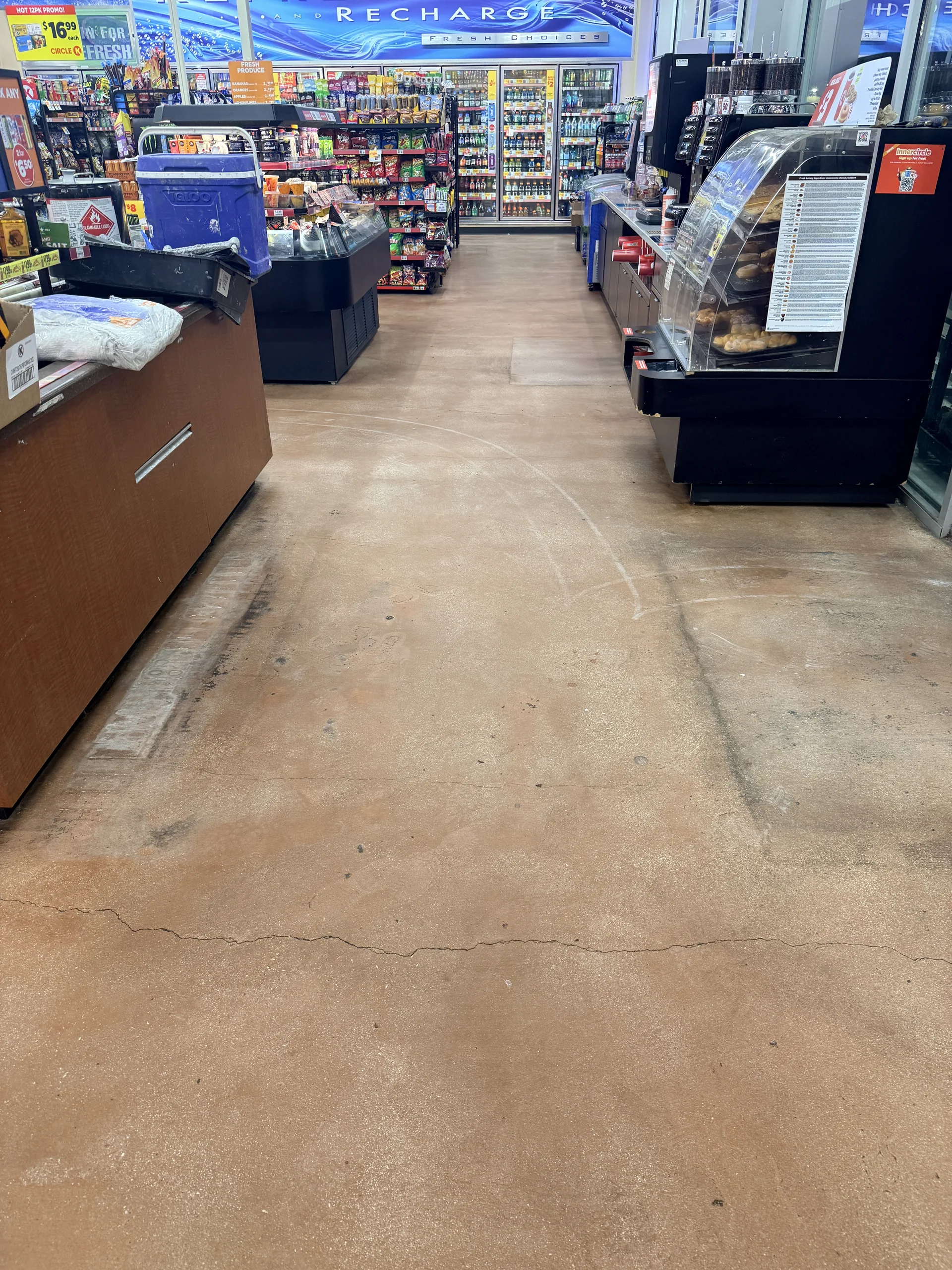 Circle K — Before the work 2